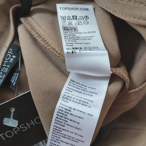 NWT Topshop High Waisted Shorts - Picture 6 of 11